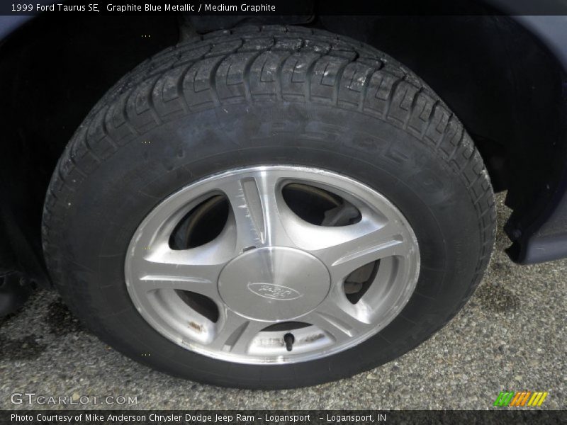 Graphite Blue Metallic / Medium Graphite 1999 Ford Taurus SE