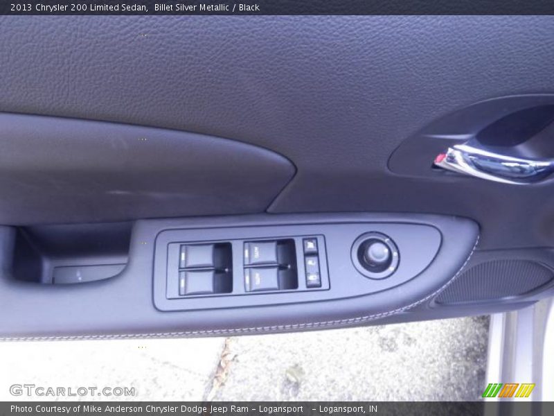 Billet Silver Metallic / Black 2013 Chrysler 200 Limited Sedan