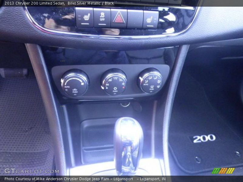 Billet Silver Metallic / Black 2013 Chrysler 200 Limited Sedan