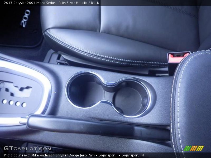 Billet Silver Metallic / Black 2013 Chrysler 200 Limited Sedan