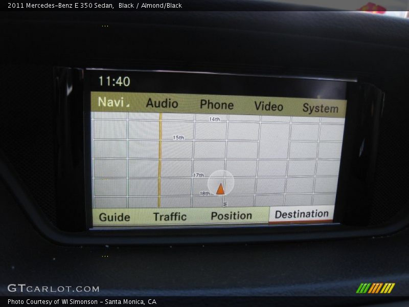 Black / Almond/Black 2011 Mercedes-Benz E 350 Sedan