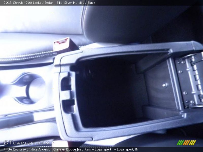 Billet Silver Metallic / Black 2013 Chrysler 200 Limited Sedan