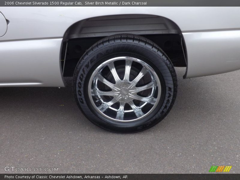 Silver Birch Metallic / Dark Charcoal 2006 Chevrolet Silverado 1500 Regular Cab