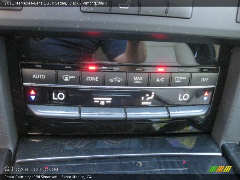 Black / Almond/Black 2011 Mercedes-Benz E 350 Sedan