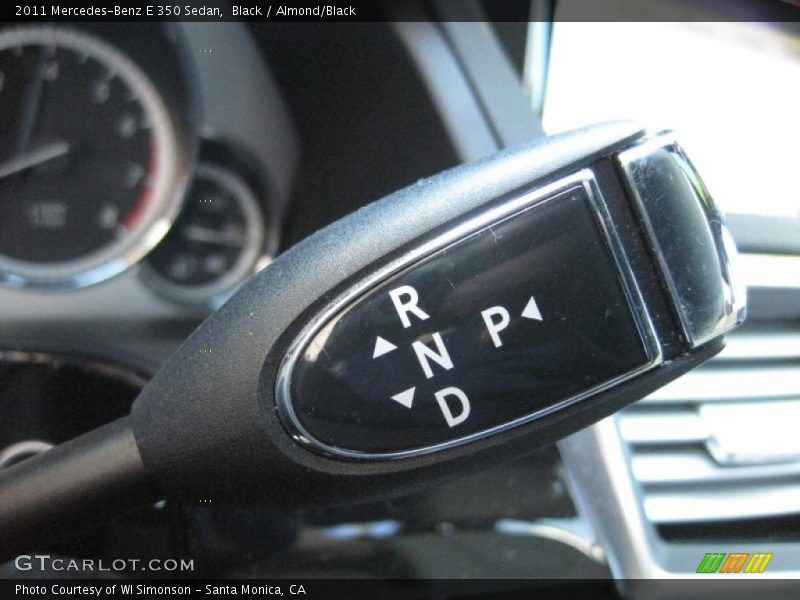 Black / Almond/Black 2011 Mercedes-Benz E 350 Sedan