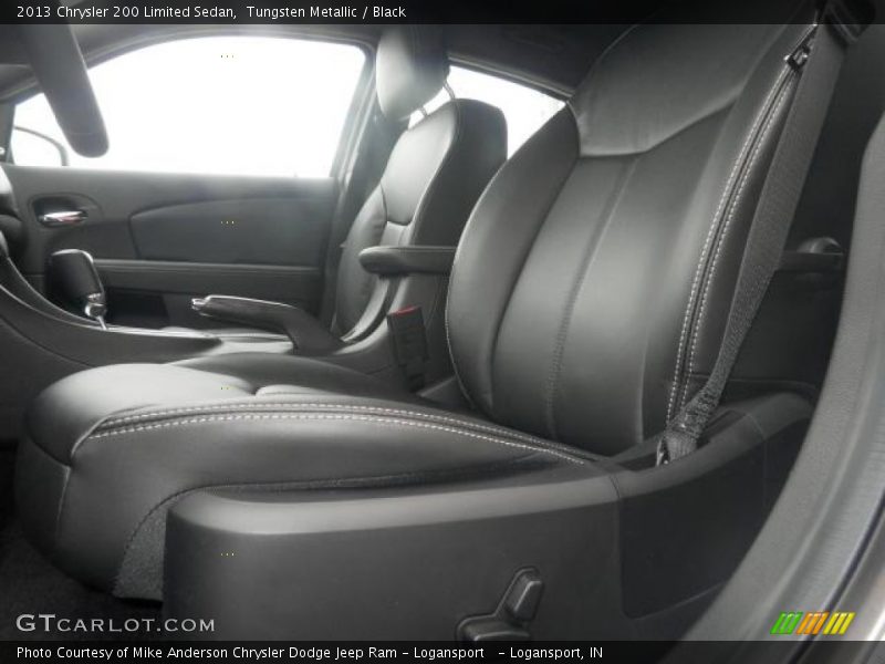 Tungsten Metallic / Black 2013 Chrysler 200 Limited Sedan