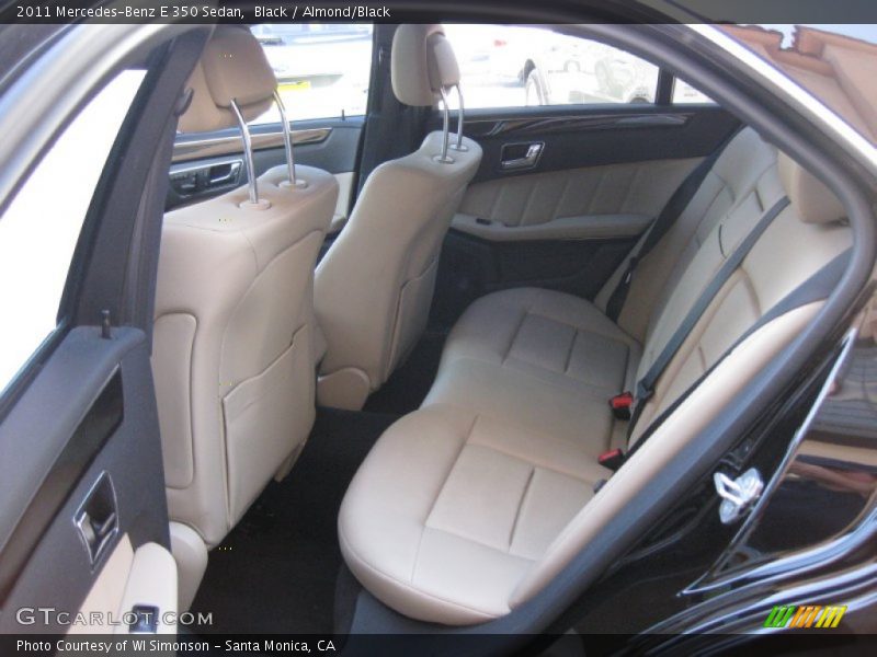 Black / Almond/Black 2011 Mercedes-Benz E 350 Sedan