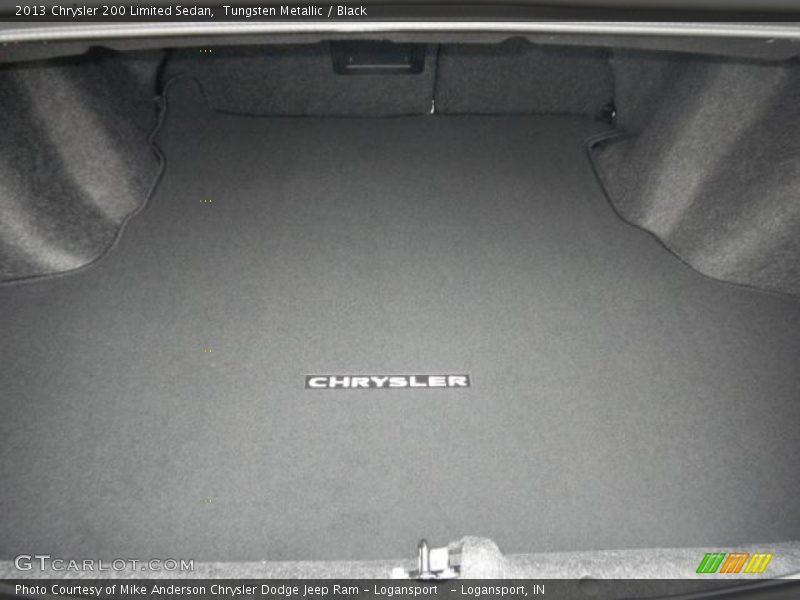Tungsten Metallic / Black 2013 Chrysler 200 Limited Sedan