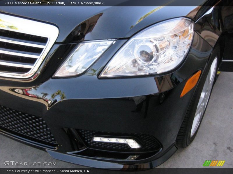 Black / Almond/Black 2011 Mercedes-Benz E 350 Sedan