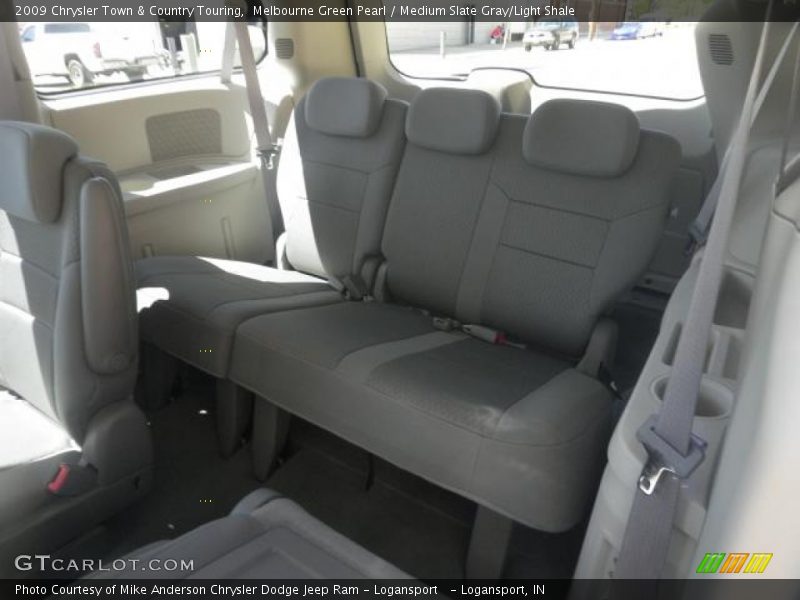 Melbourne Green Pearl / Medium Slate Gray/Light Shale 2009 Chrysler Town & Country Touring