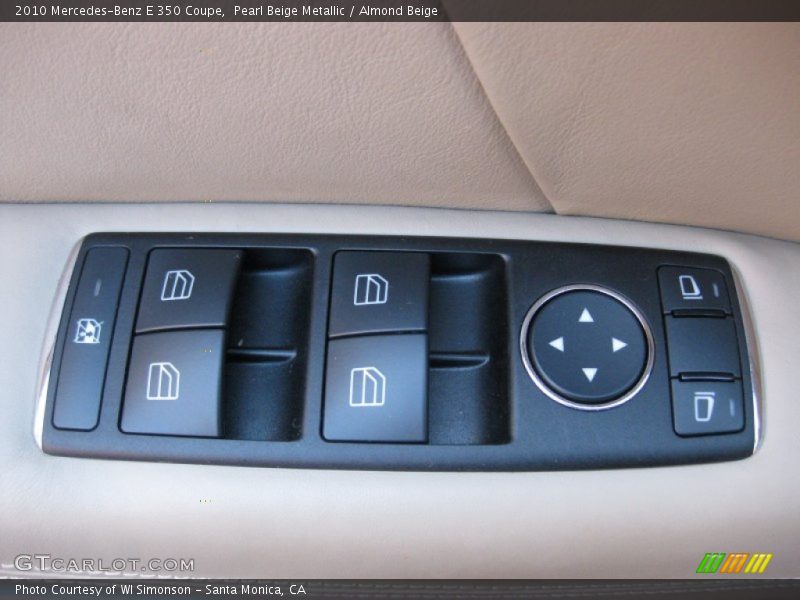 Pearl Beige Metallic / Almond Beige 2010 Mercedes-Benz E 350 Coupe
