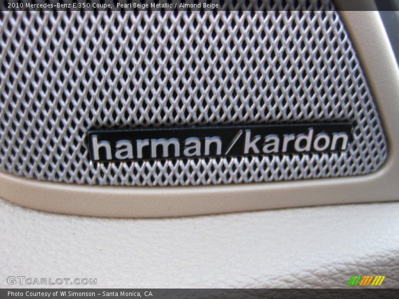 Pearl Beige Metallic / Almond Beige 2010 Mercedes-Benz E 350 Coupe