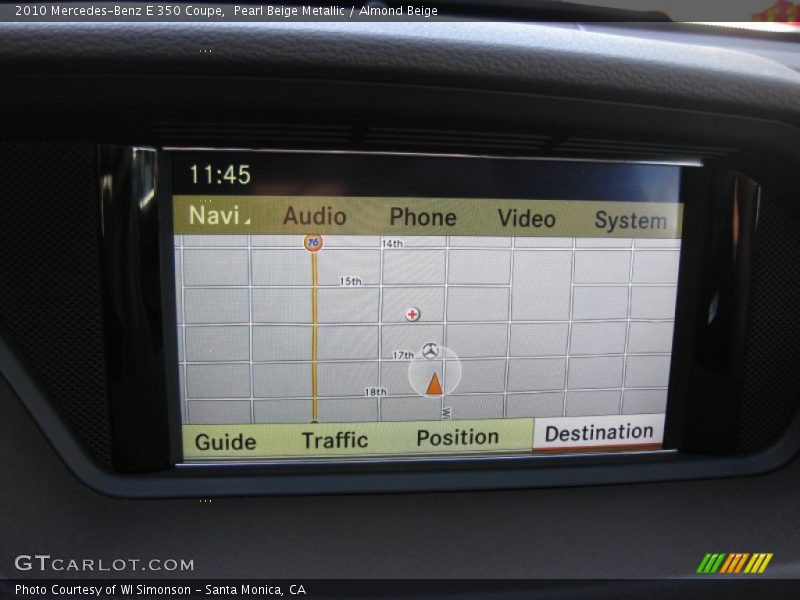 Pearl Beige Metallic / Almond Beige 2010 Mercedes-Benz E 350 Coupe