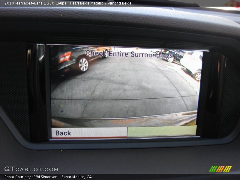 Pearl Beige Metallic / Almond Beige 2010 Mercedes-Benz E 350 Coupe