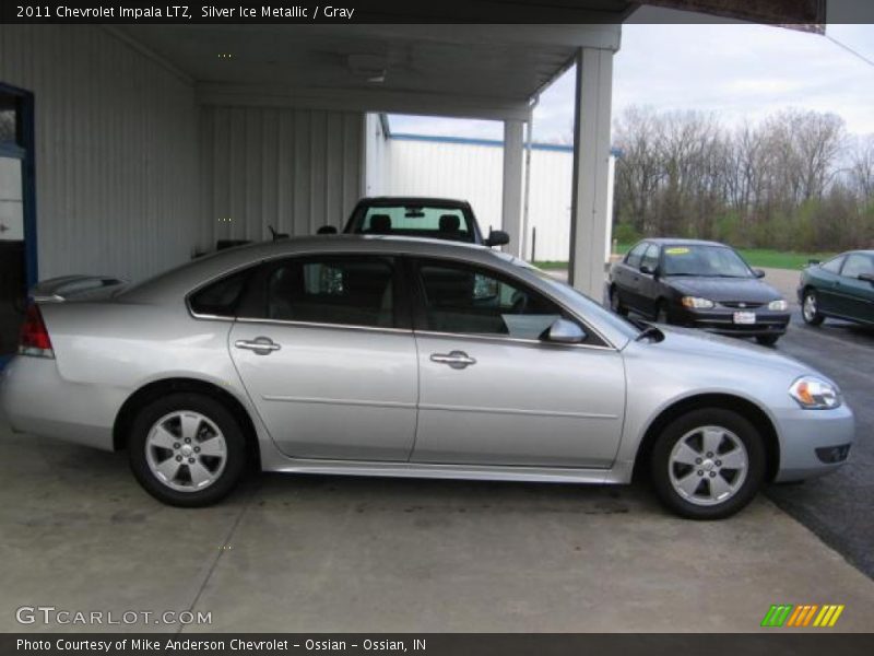 Silver Ice Metallic / Gray 2011 Chevrolet Impala LTZ