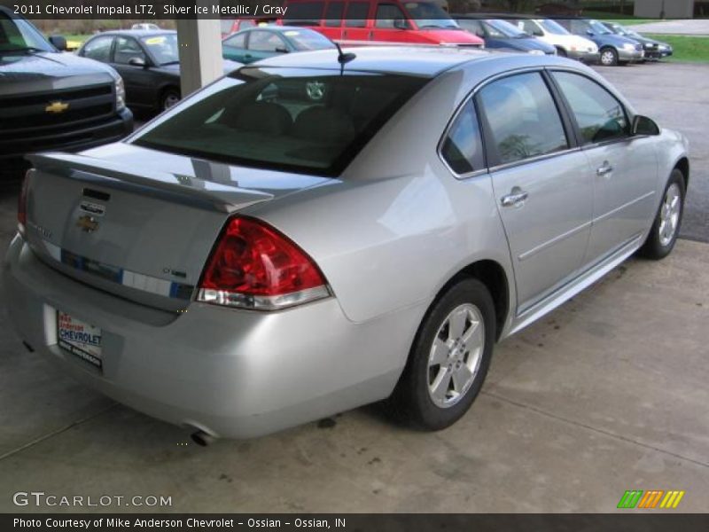 Silver Ice Metallic / Gray 2011 Chevrolet Impala LTZ