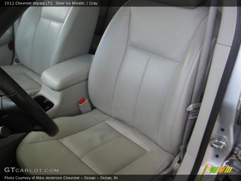Silver Ice Metallic / Gray 2011 Chevrolet Impala LTZ