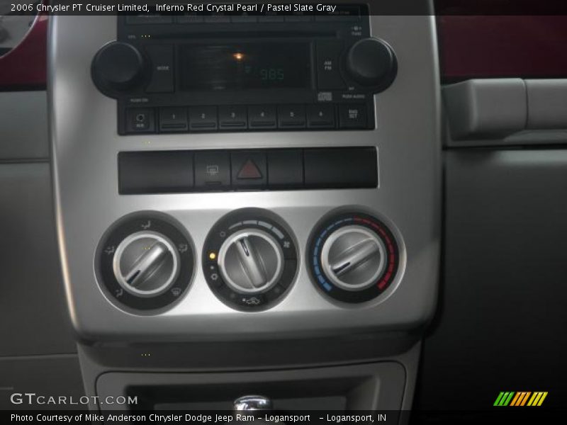 Inferno Red Crystal Pearl / Pastel Slate Gray 2006 Chrysler PT Cruiser Limited