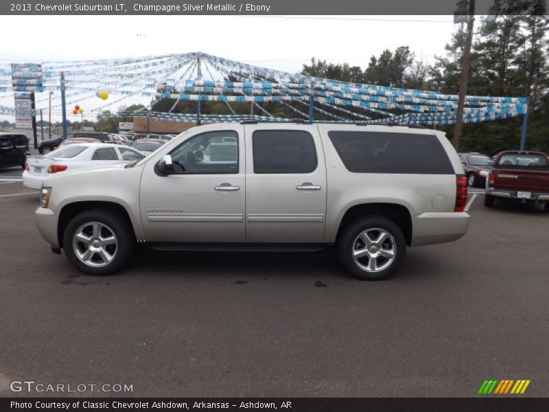  2013 Suburban LT Champagne Silver Metallic