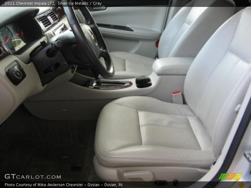 Silver Ice Metallic / Gray 2011 Chevrolet Impala LTZ