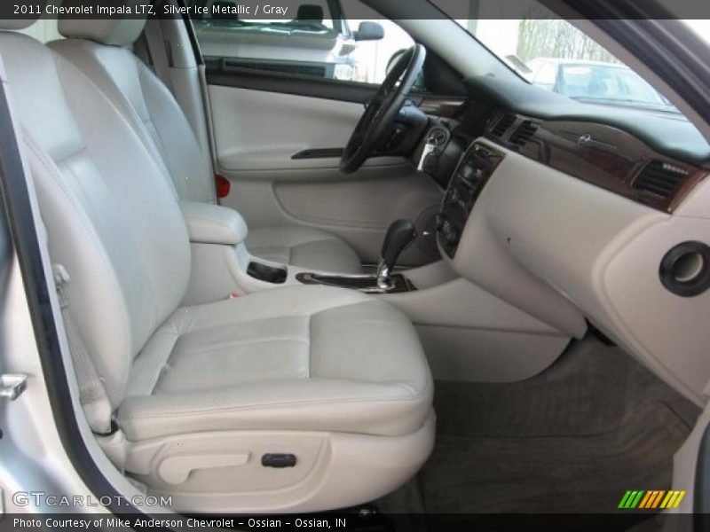 Silver Ice Metallic / Gray 2011 Chevrolet Impala LTZ