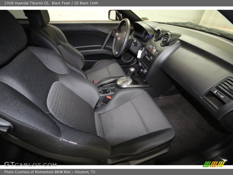  2008 Tiburon GS GS Black Cloth Interior