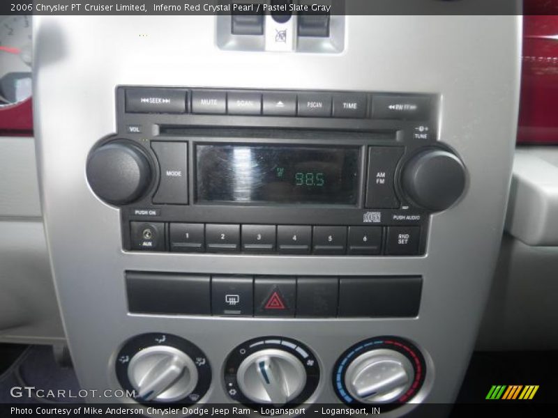 Inferno Red Crystal Pearl / Pastel Slate Gray 2006 Chrysler PT Cruiser Limited