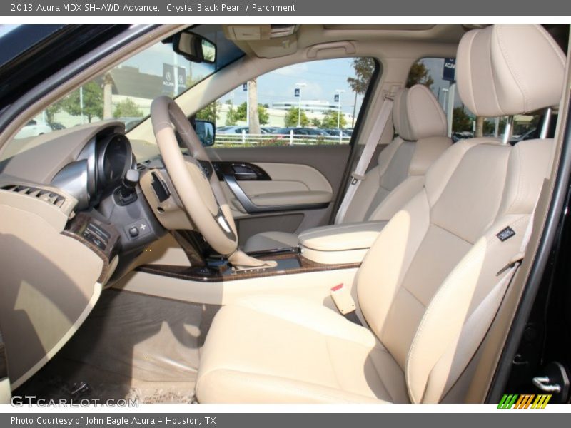 Crystal Black Pearl / Parchment 2013 Acura MDX SH-AWD Advance