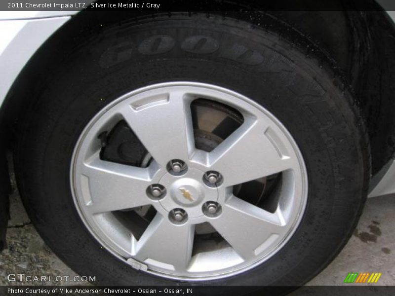 Silver Ice Metallic / Gray 2011 Chevrolet Impala LTZ