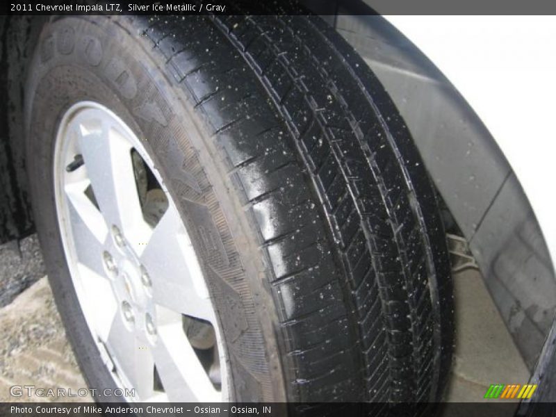 Silver Ice Metallic / Gray 2011 Chevrolet Impala LTZ
