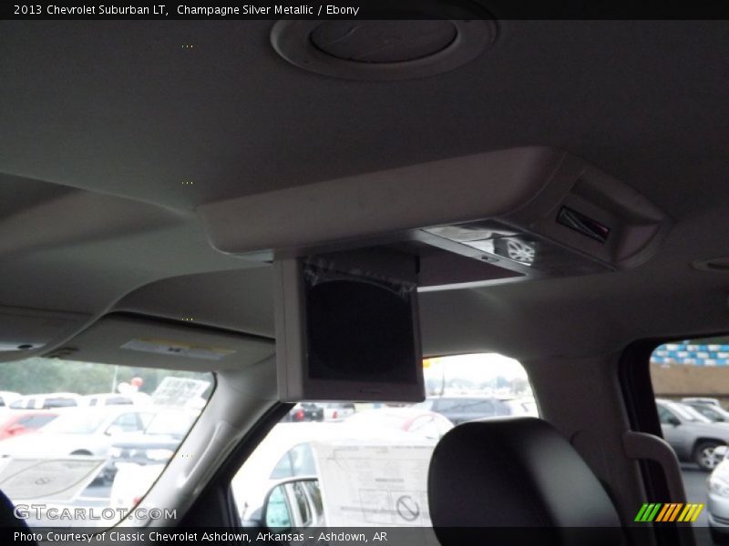 Champagne Silver Metallic / Ebony 2013 Chevrolet Suburban LT
