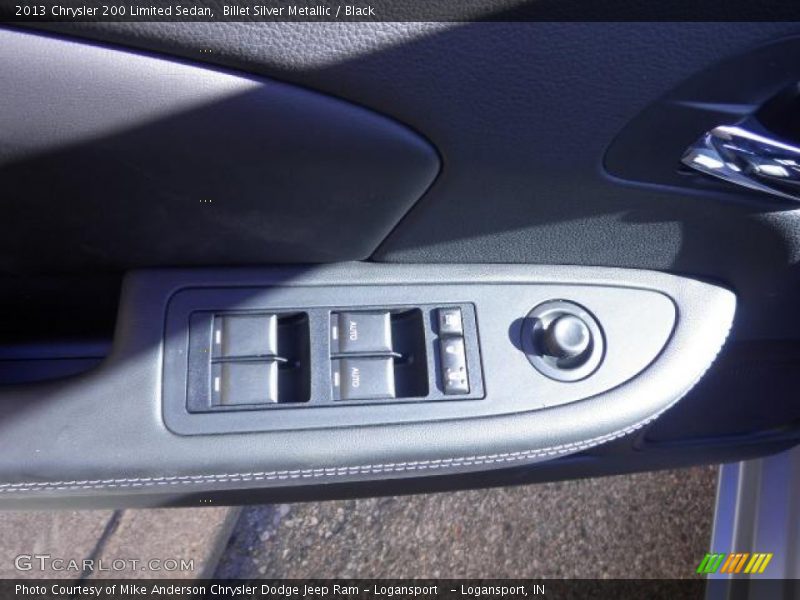 Billet Silver Metallic / Black 2013 Chrysler 200 Limited Sedan