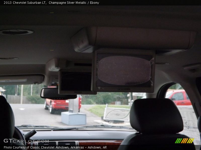 Champagne Silver Metallic / Ebony 2013 Chevrolet Suburban LT