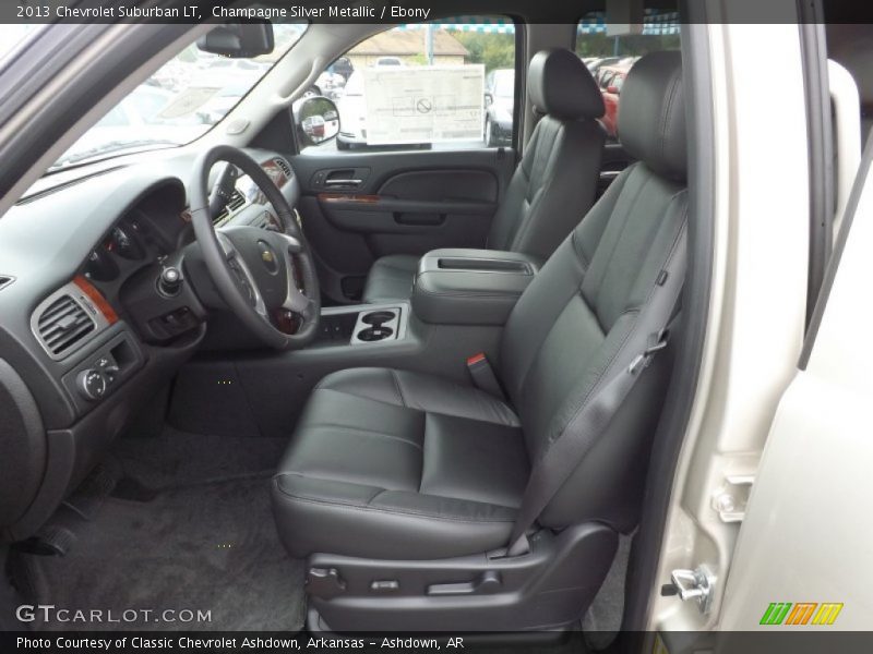 Front Seat of 2013 Suburban LT