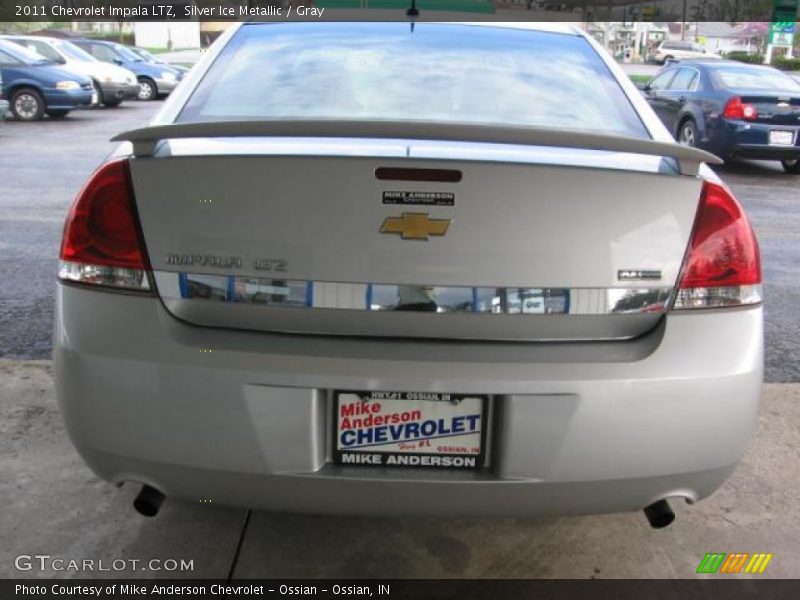 Silver Ice Metallic / Gray 2011 Chevrolet Impala LTZ