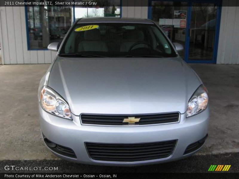 Silver Ice Metallic / Gray 2011 Chevrolet Impala LTZ