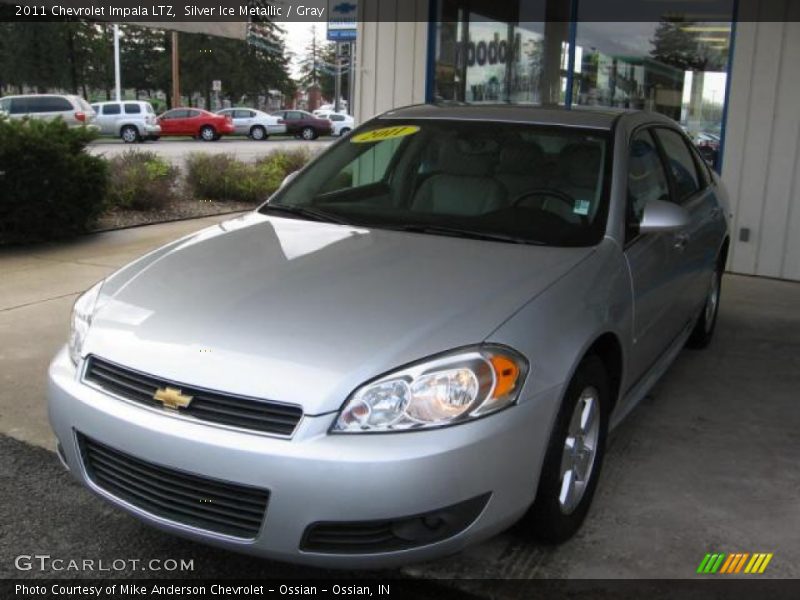 Silver Ice Metallic / Gray 2011 Chevrolet Impala LTZ