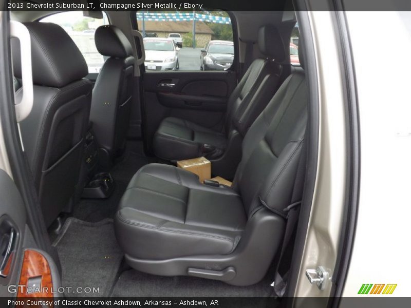 Rear Seat of 2013 Suburban LT