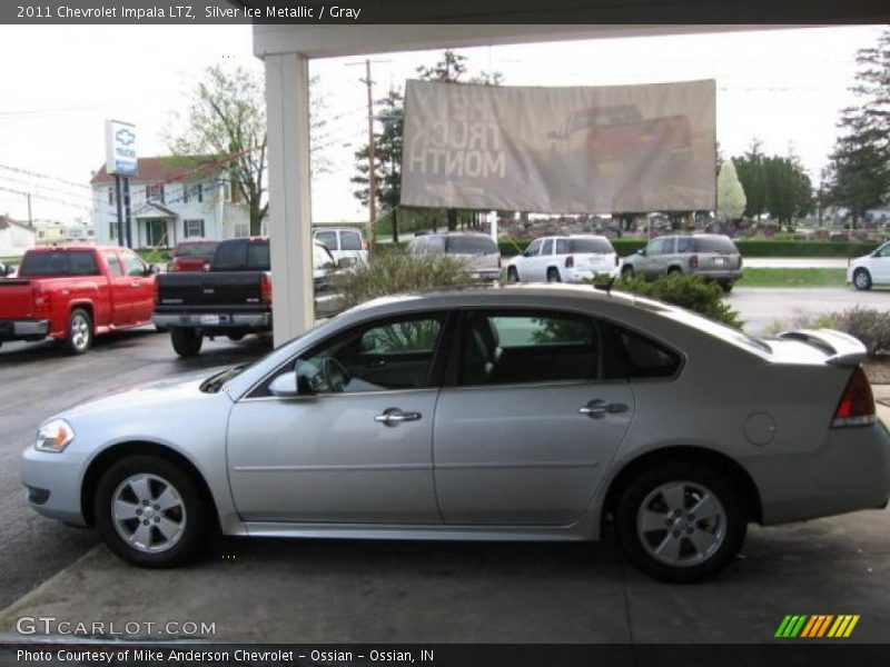 Silver Ice Metallic / Gray 2011 Chevrolet Impala LTZ