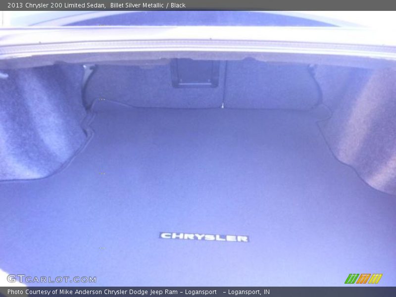 Billet Silver Metallic / Black 2013 Chrysler 200 Limited Sedan