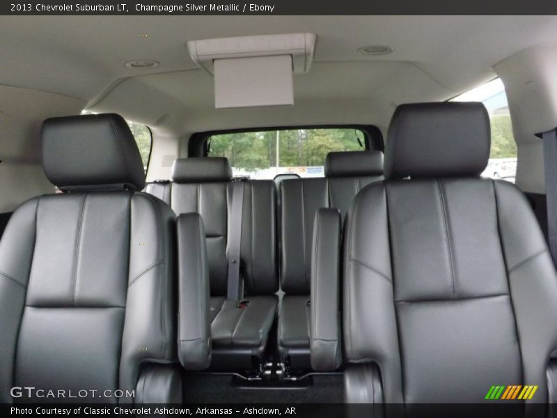 Rear Seat of 2013 Suburban LT
