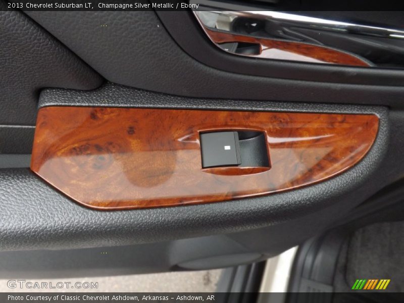 Champagne Silver Metallic / Ebony 2013 Chevrolet Suburban LT