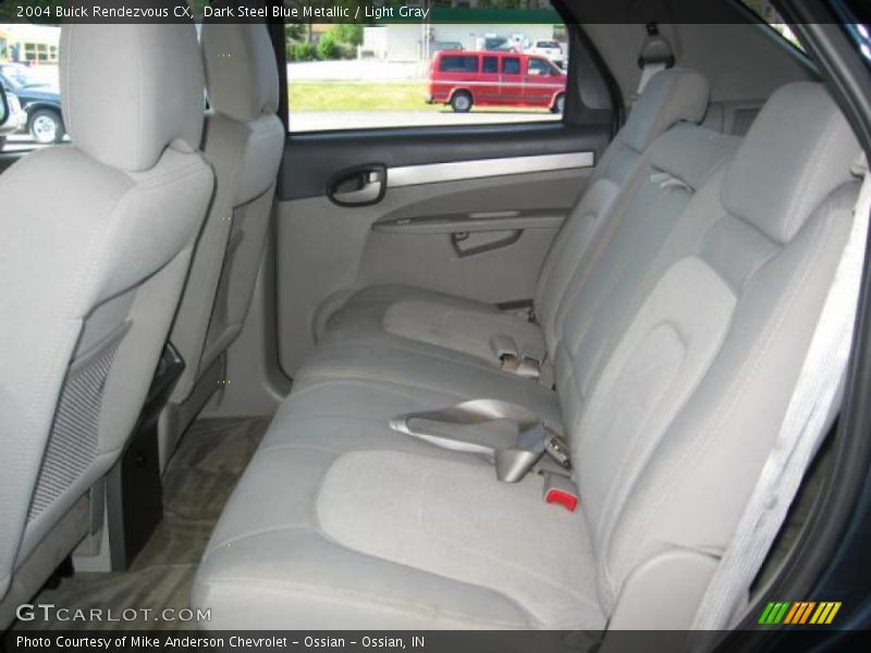 Dark Steel Blue Metallic / Light Gray 2004 Buick Rendezvous CX