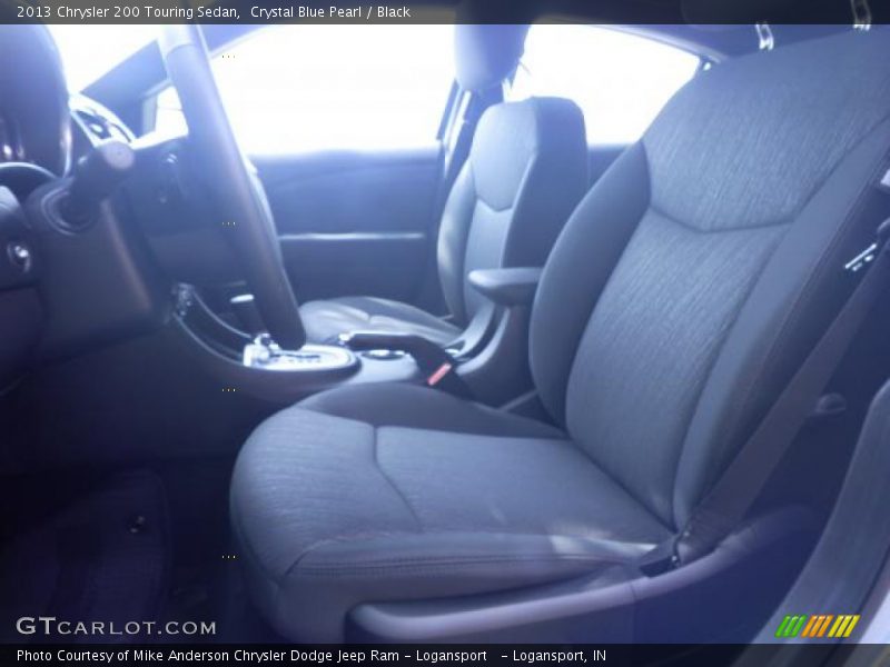 Crystal Blue Pearl / Black 2013 Chrysler 200 Touring Sedan