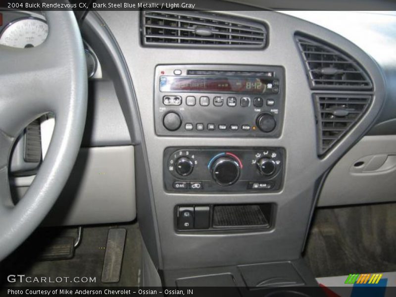 Dark Steel Blue Metallic / Light Gray 2004 Buick Rendezvous CX