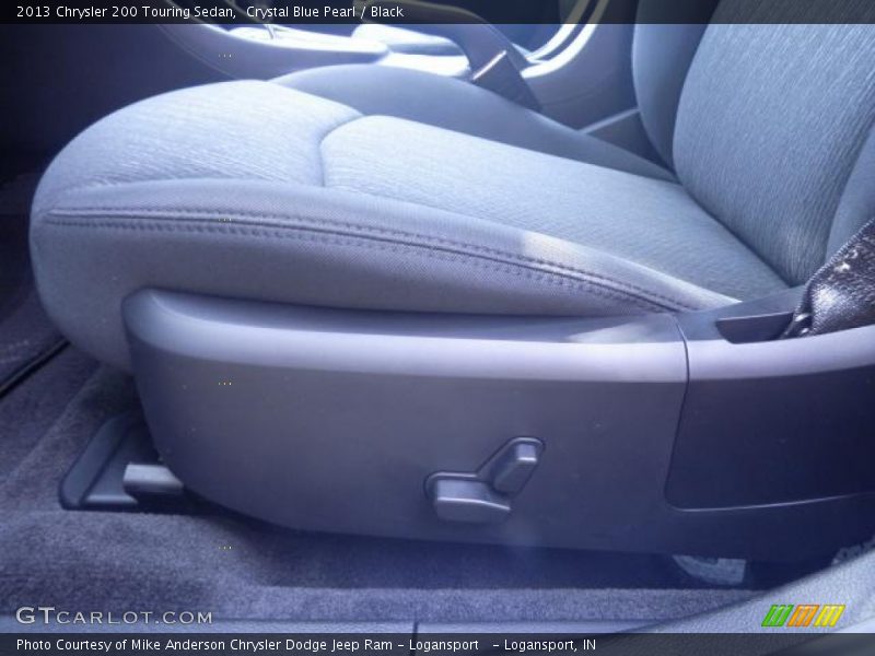 Crystal Blue Pearl / Black 2013 Chrysler 200 Touring Sedan