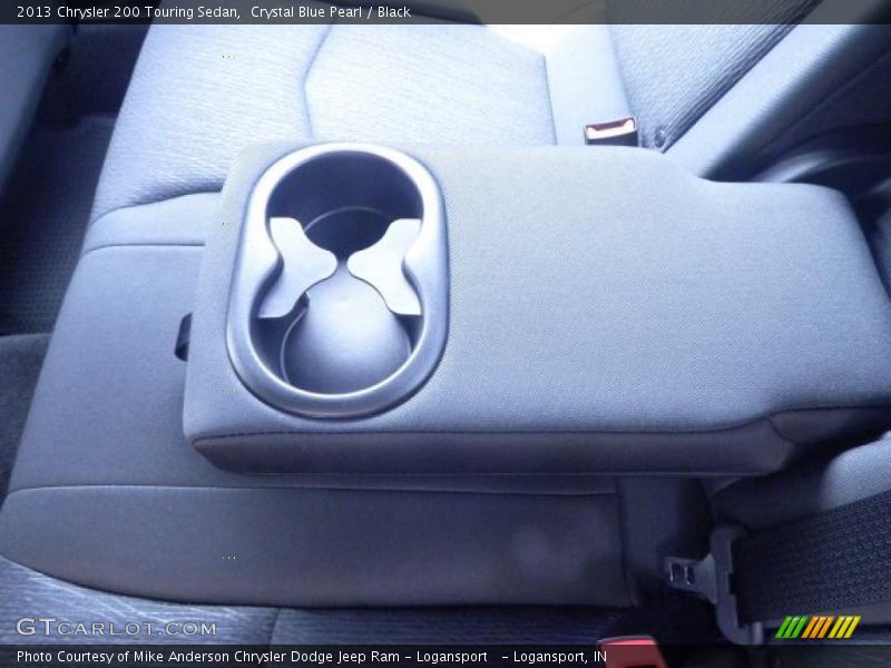 Crystal Blue Pearl / Black 2013 Chrysler 200 Touring Sedan