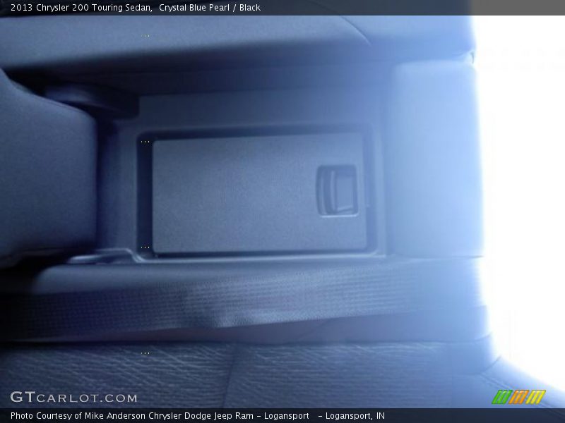 Crystal Blue Pearl / Black 2013 Chrysler 200 Touring Sedan