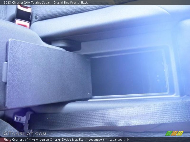 Crystal Blue Pearl / Black 2013 Chrysler 200 Touring Sedan