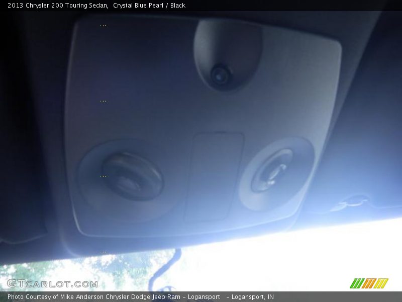 Crystal Blue Pearl / Black 2013 Chrysler 200 Touring Sedan